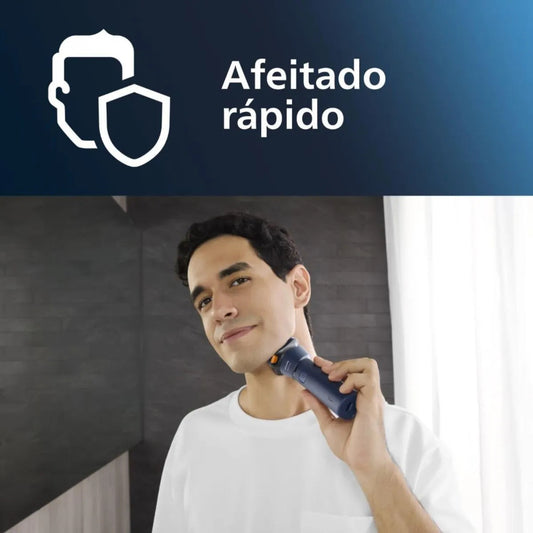 PHILIPS | Afeitadora Philips Serie 1000 PowerCut S1881/02 en Húmedo y Seco