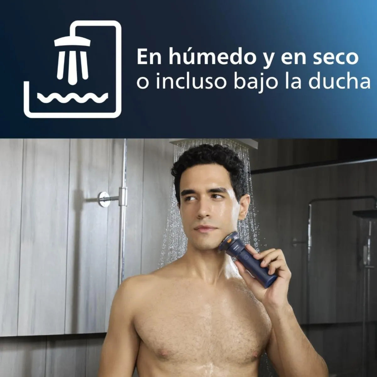 PHILIPS | Afeitadora Philips Serie 1000 PowerCut S1881/02 en Húmedo y Seco