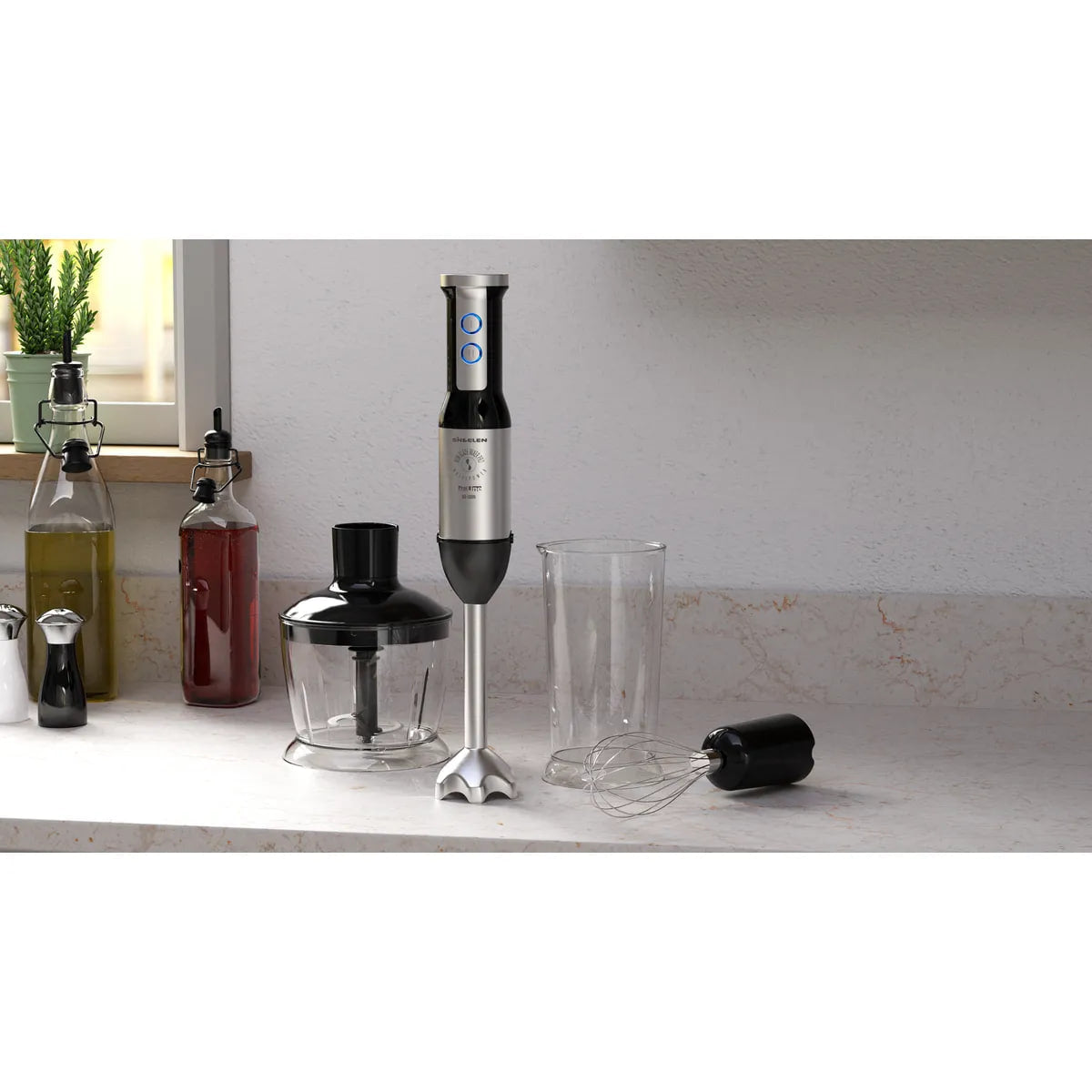 SINDELEN | Minipimer Multi-accesorios 2 velocidades BM-1000IN