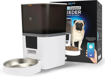 Comedero Automático para Perros 6L – Control por App WiFi y Grabación de Voz
