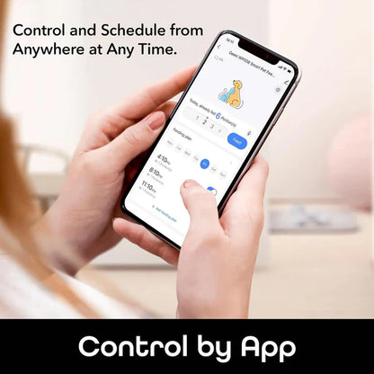 Comedero Automático para Perros 6L – Control por App WiFi y Grabación de Voz