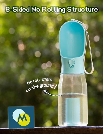 Dispensador Portátil para Perros 3 en 1 — Agua, Snacks y Bolsas para Paseos