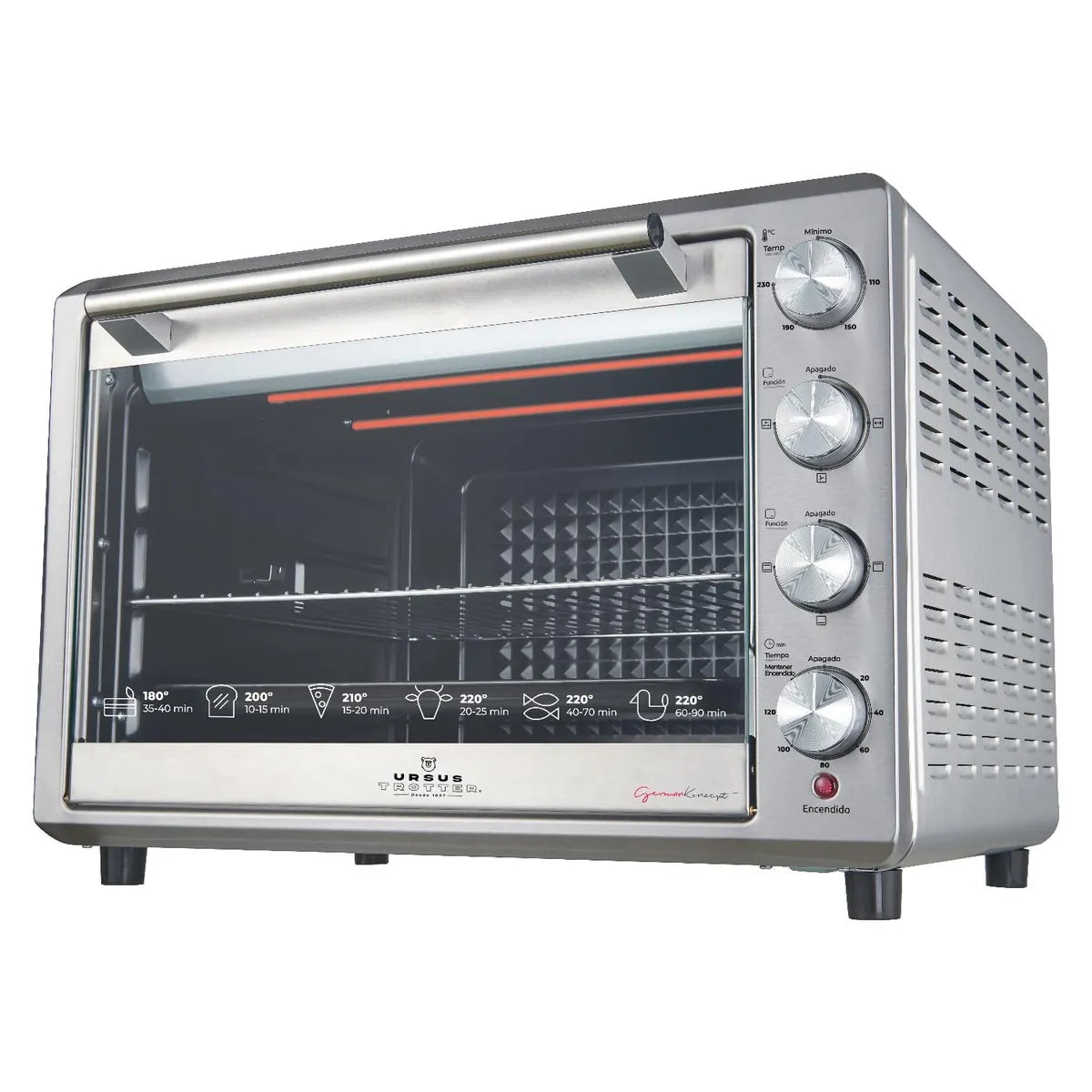 URSUS TROTTER | Horno Eléctrico 80 Litros Ut-Backofen- Ursus Trotter