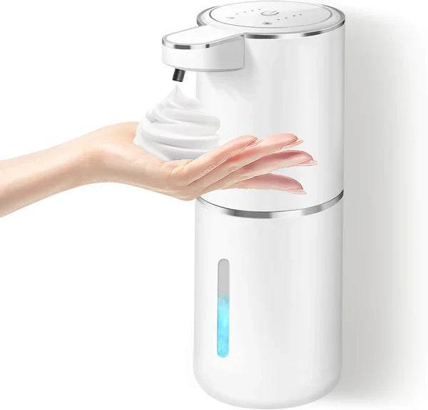 Oferta de Aniversario: Dispensador Automático de Jabón en Espuma Sin Contacto, 380ml, 4 Niveles Ajustables, Carga USB-C, IPX5